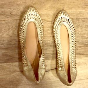 Loeffler Randall Woven Leather Ballet Flat - Sz 8
